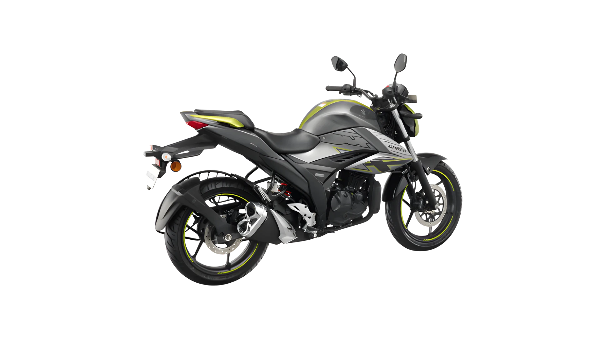 gixxer 150 right rear.